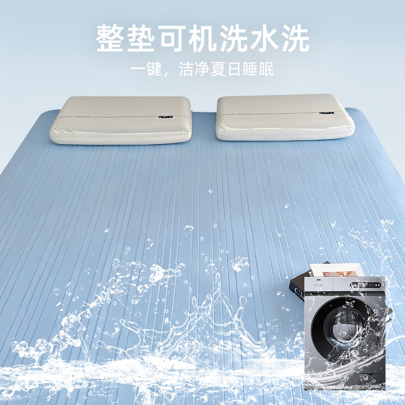 Yabingsi 冷却マット 洗える夏用冷却マット 母子グレード A グレード ボックスシーツ カバー ソフトマット 通気性のある夏用シーツ 夏|undefined