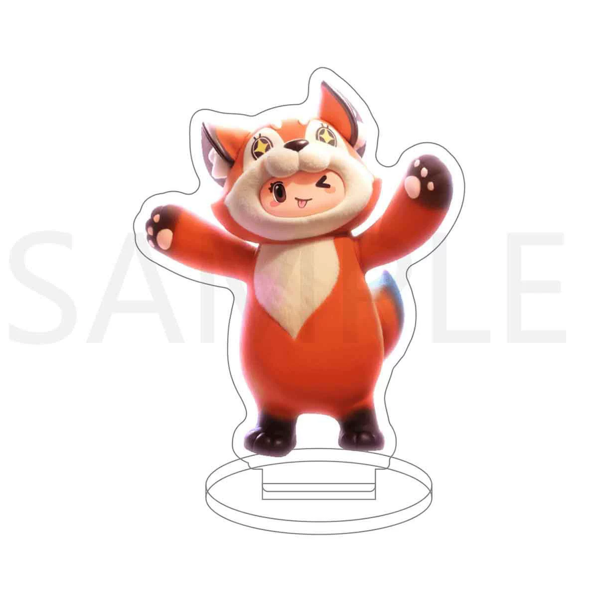 Игровые периферийные аксессуары Yuanmeng Star Acrylic Movement Xiaoli Cute Cartang Manpan Показывают Сладкий Оранжевый Meow Sun Shangxiang