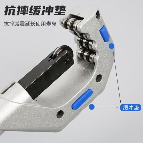 Wholesale industrial grade aluminum alloy body stainless steel bearing type pipe cutter smart spring metal cutting tool