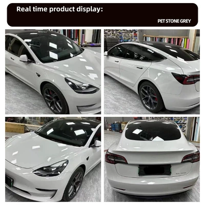 Auto Color Change Film Ash Color-Changing Film for Full
