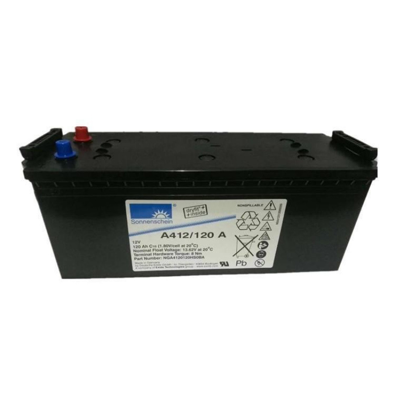 德国阳光蓄电池A412/120A弱电机房专用直流屏电源12V120AH规格