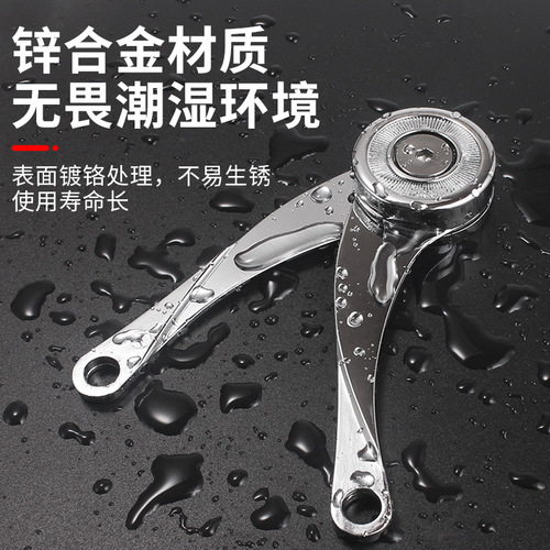 Chengchanglong flip-up door pull rod adjustable wardrobe cabinet support rod meter box hydraulic rod can be stopped at any time