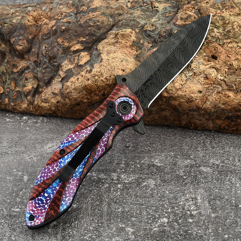 Folding sharp travel bearing, tactics pocket knife