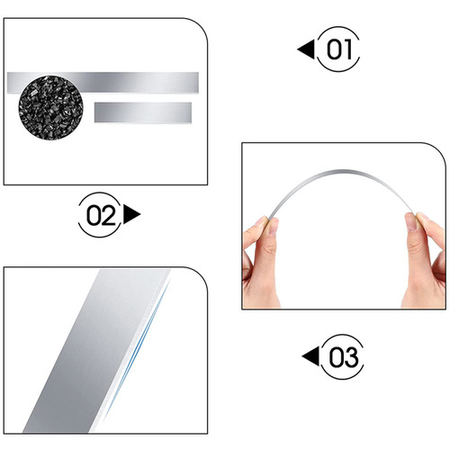 Cross-border 5-piece set of polymer clay tools Clay wavy blade DIY soft clay sculpture hand cutting tools