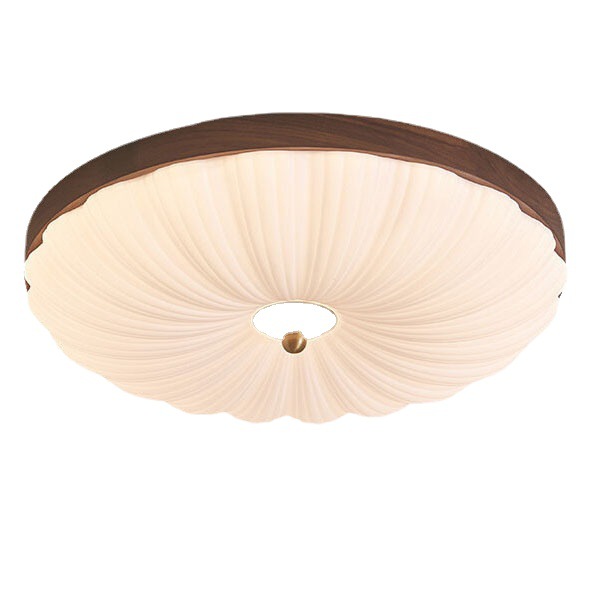 lámpara de techo lámpara de dormitorio estilo antiguo retro americano nuevo estilo chino creativo personalidad de nuez estilo francés lámparas de estudio