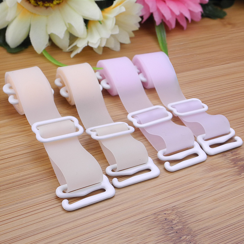 Silicone Invisible Shoulder Straps, Transparent Shoulder Straps, Non-Slip Bra Straps, Undetectable Underwire Bra Straps, Push-Up Silicone Straps