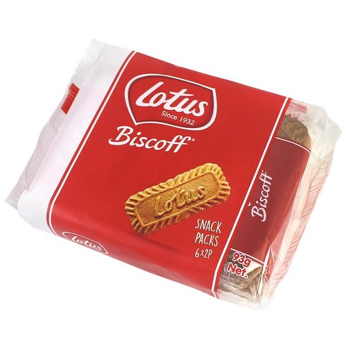 Belgium Imported Snacks Lotus and Qingbin Kahlua Caramel Sandwich Cookies 312.5g*93g Combo Pack