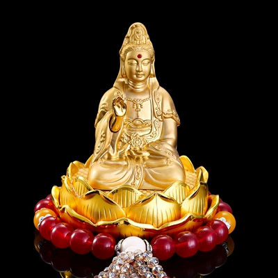 Avtomobil bəzəkləri, Min Əlli Quan Yin, avtomobil aksesuarları, mərkəzi konsol ətir tutacağı, Budda heykəli.