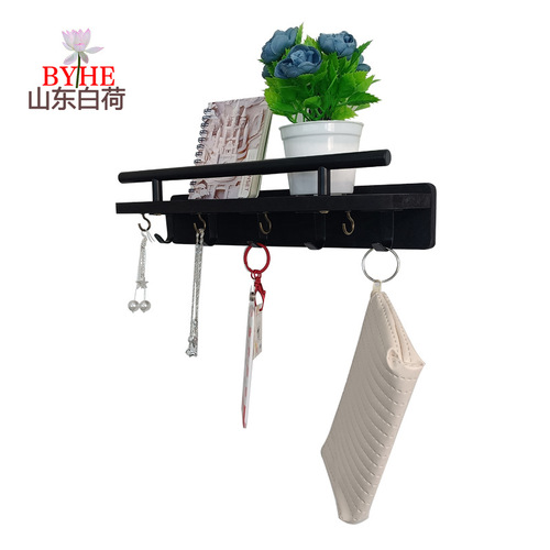 Ready-to-Ship Mail Organizer, Wall-Mounted Storage Rack, Wall-Hanging Entryway Key Holder & Eyeglass Display with Envelope Slots