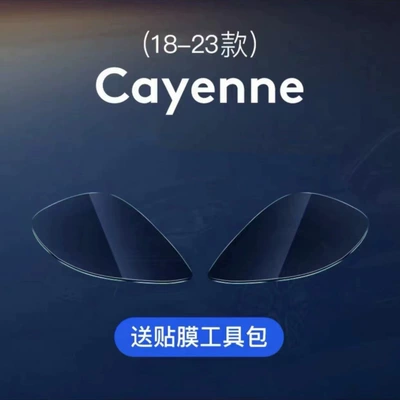 Car interior film — for 25 Cayenne Headlight Films - 18-23-cayenne-headlights-transparent-model