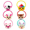 Children's hair accessory PVC, farm, hair rope, new collection