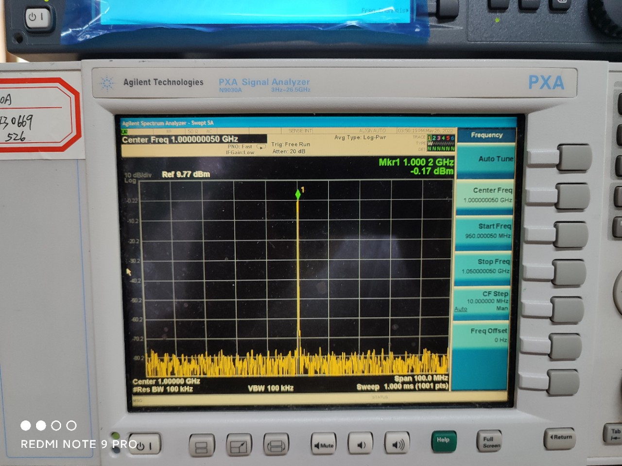 是德N9020系列频谱分析仪