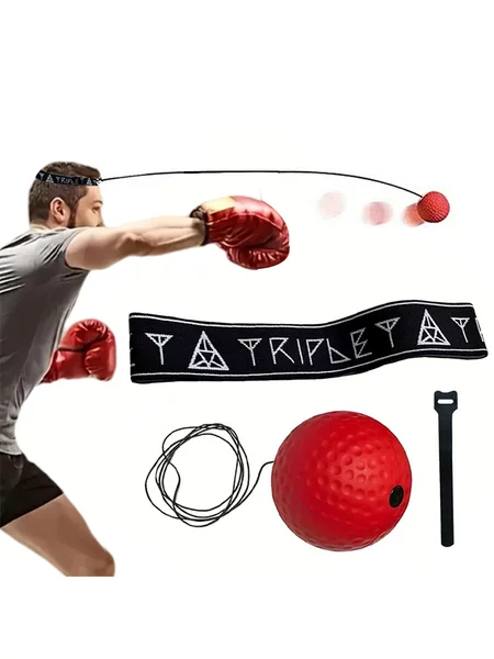 Cross-Border Head-Mounted Boxing Speed Reaction Ball for Adults and Children, Fighting Training, Sanda Sports, Reaction Rebound, Stress Relief