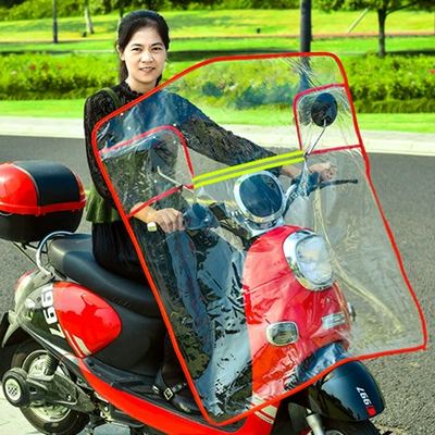 rearview mirror, Motorcycle Safety Supplies - windscreen-heightenred-edge-upgrade