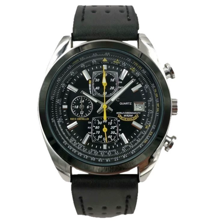 Universal quartz steel belt, watch, box