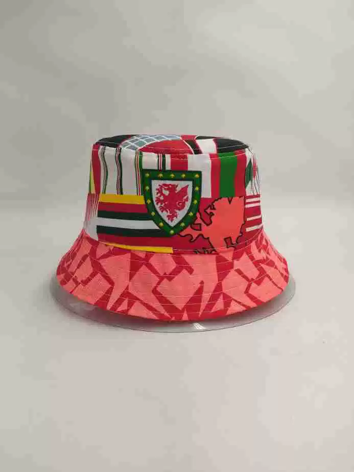 Европейская и американская рыбацкая шляпа для взрослых и детей, рыбацкая шляпа из полиэстера с саржевой нашивкой, рыбацкая шляпа с сублимационной горячей тиснением