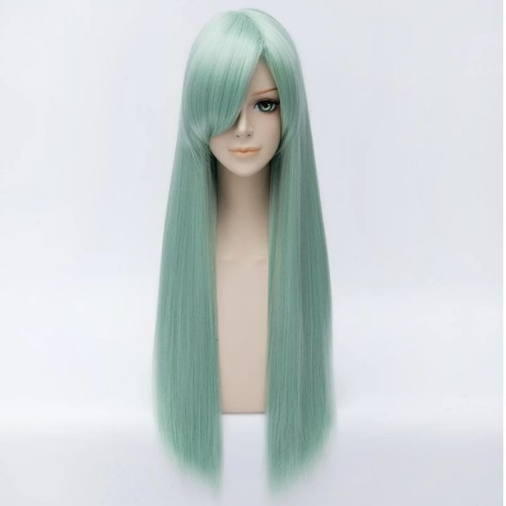Green wig