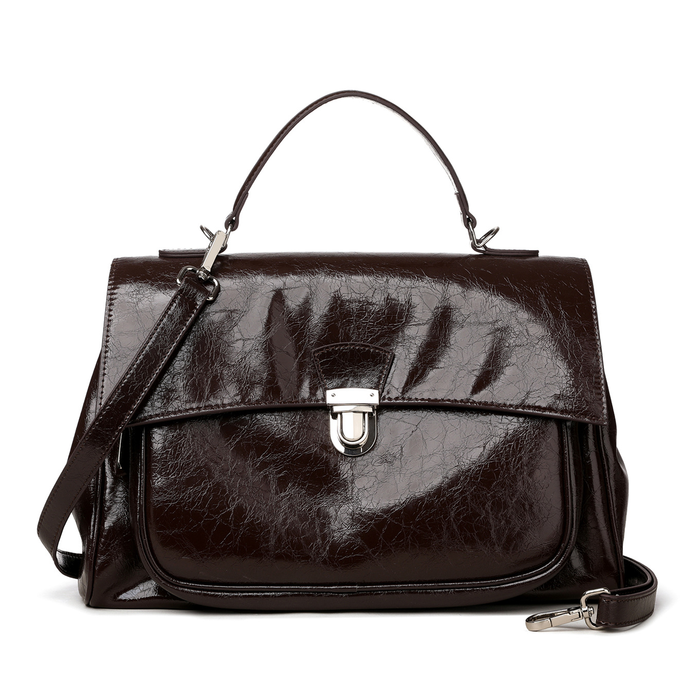 CCAMO Women's Handbags 2025 New Arrival Luxury Niche Designer Genuine Leather Bag Shoulder & Backpack 2-in-1 - Thumbnail 5