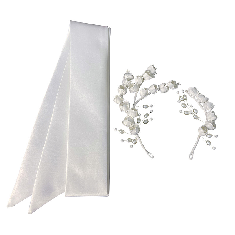 Nuevo Super Hada lirio flor brote horquilla banda de pelo traje nupcial boda Mori fotografía viaje fotografía vestido de novia Accesorios