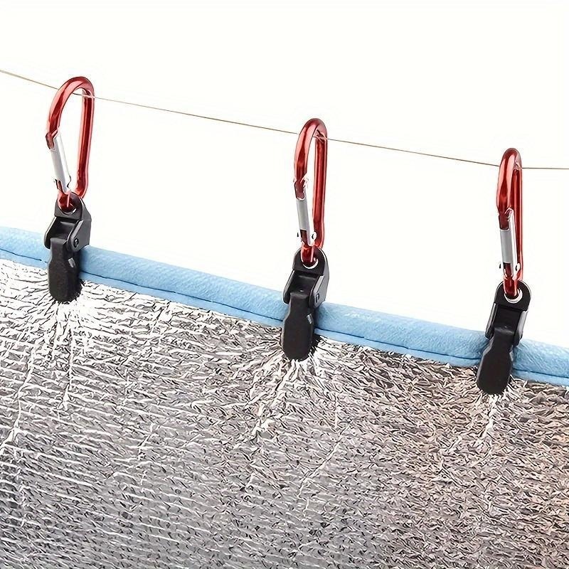 H 37887 Windproof Crocodile Clamp Tent Clip 防风帐篷夹扣|ru