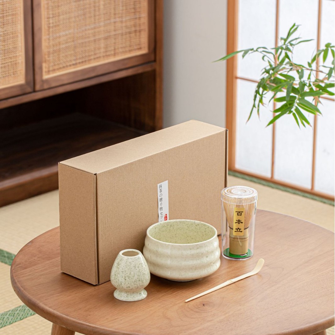 Caixa de regalo de estilo japonés de la dinastía Song, set de herramientas para ordenar té Matcha Matcha