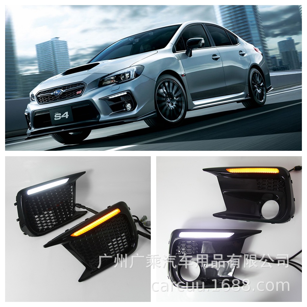 Apto para luces de circulación diurna Subaru WRX 18/19/21, luces de circulación diurna Impreza STI con cableado.