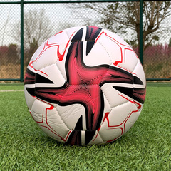 サッカーマシンのミシンPVC子供5号の厚いトレーニング試合専用のボールの小中学生フットボール4号の卸売り