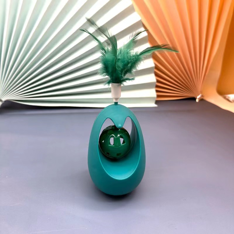 Juguete Tumbler de Menta para Gatos, Interactivo, Relajante, para Interior