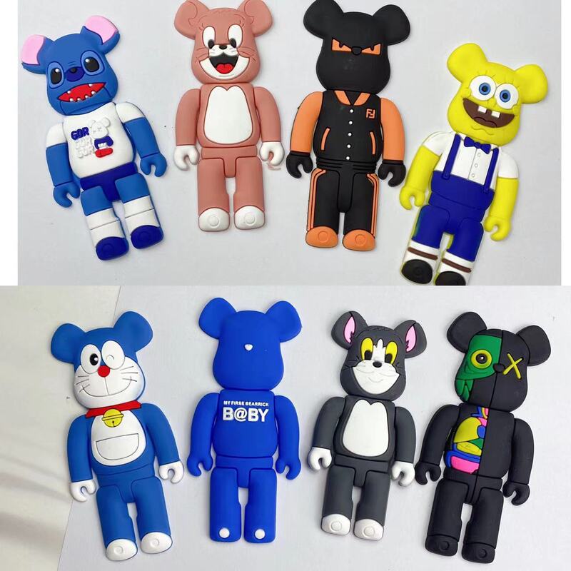 Chaozhou brand kaws doll car accessories driver's coin purse three-dimensional duckling birth certificate mobile phone case violent bear stickers