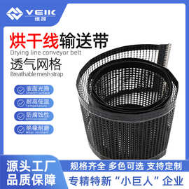 PTFE耐腐蚀绝缘抗粘传送带定制聚四氟乙烯食品级铁氟龙耐高温网带