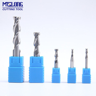 Wholesale 55 degree 2-blade aluminum alloy special end mill carbide integral CNC cutter double-blade rod milling cutter
