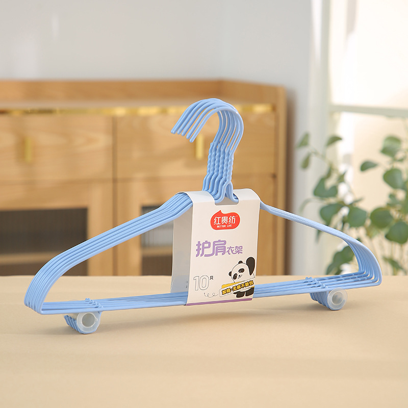 Hot-Selling Thickened Non-Slip Household Clothes Hangers, Children's Clothes Drying Racks, Dormitory Student Clothes Hangers Wholesale