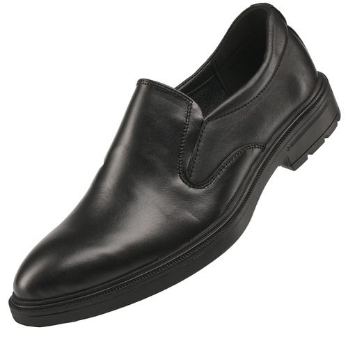 Men's genuine leather black slip-on soft-soled leather shoes formal business leather shoes breathable first-layer cowhide slip-on leather shoes