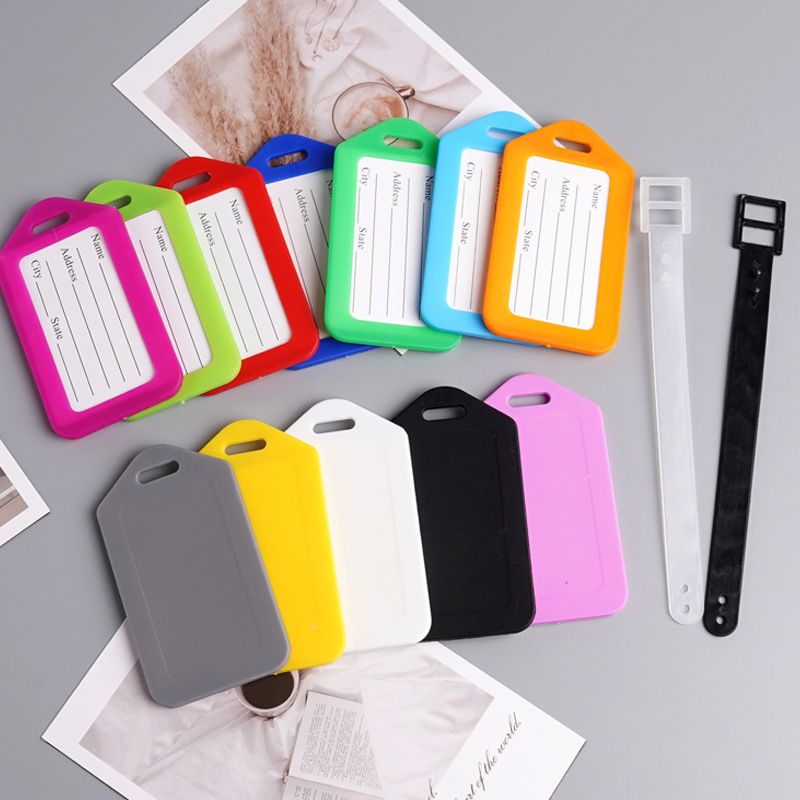 Amazon Pp Luggage Tags, Suitcase Identification Tags, Boarding Name Tags, Carry-On Tags, Check-In Luggage Accessories, Travel Bag Tags