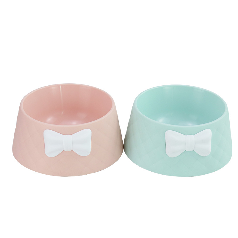 Suministros para mascotas amazon nuevo arco redondo gato tazón beber y alimentar mascotas tazón resistente a la caída durable perro tazón
