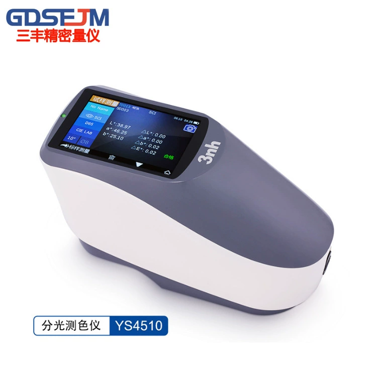 Тестер разнице в цвета цветового контраста краски печатания цвета металла спектрофотометра ИС4510 химический гратинг пластиковый