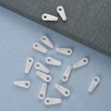 精茂新中式24*10mm纯白色塑料背板瓜子片压相框背板压片配件