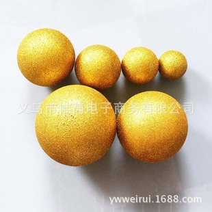 Poly Dragon Golden Ball Glitter Pink Foam Ball Stage Background Venue Layout Pendant Wedding DIY Size