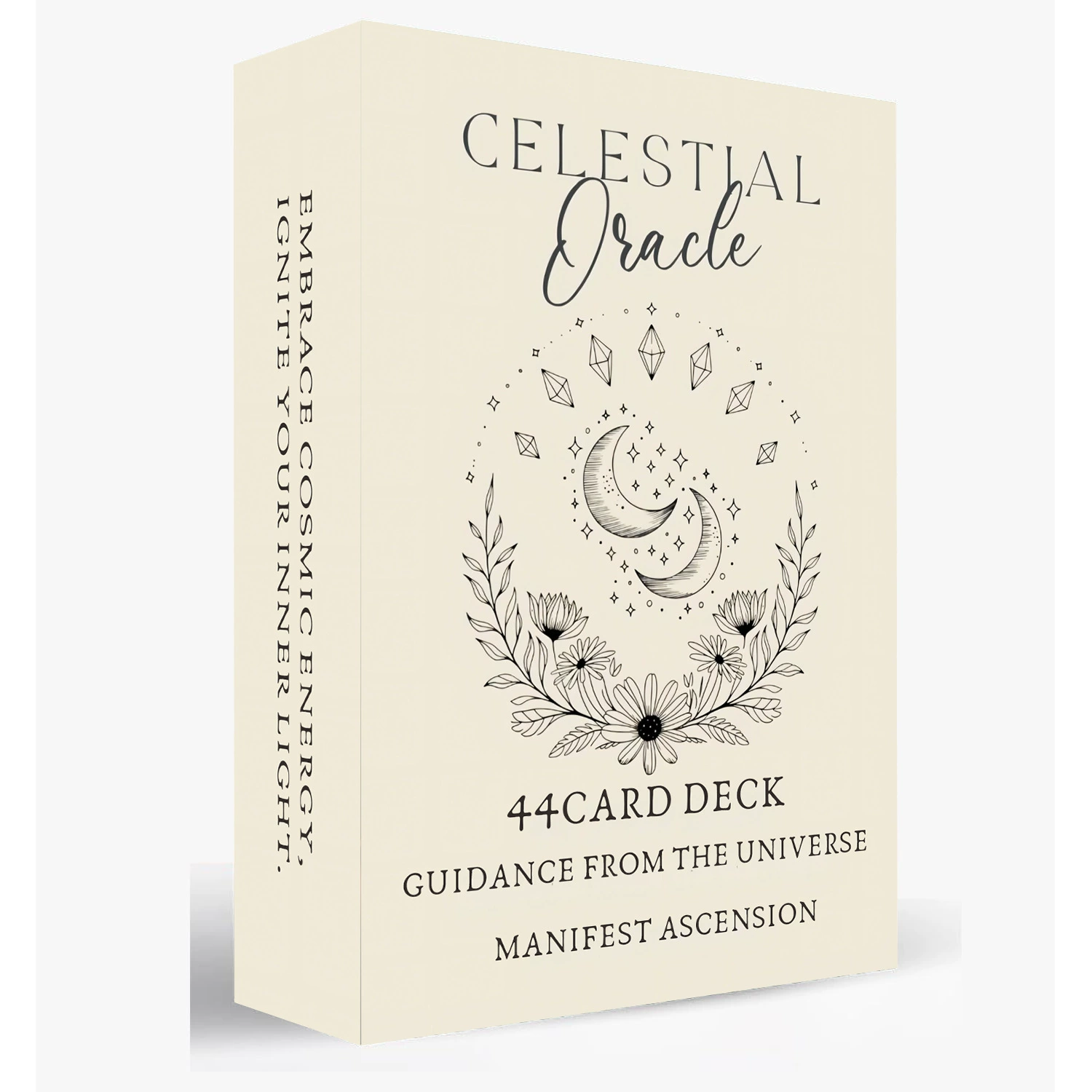 [亚马逊 爆款 跨境 暗黑 英文初学者tarot cards 英文，天界神谕]