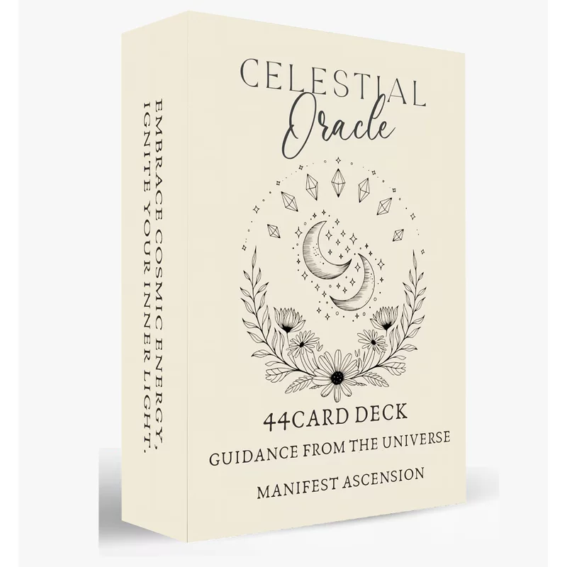 [亚马逊 爆款 跨境 暗黑 英文初学者tarot cards 英文，天界神谕]