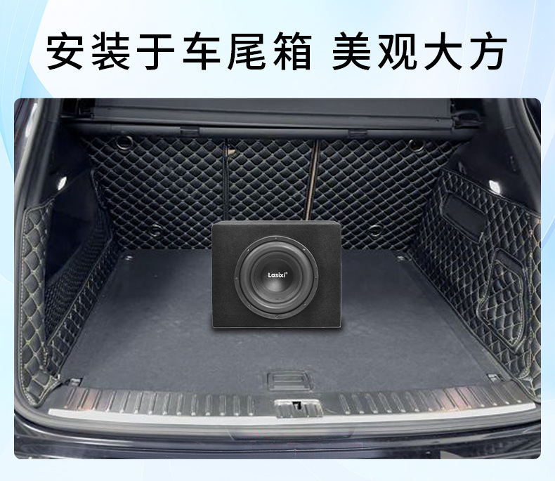 Thunder car subwoofer audio car 10 inch 12v active power amplifier high power speaker source manufacturers