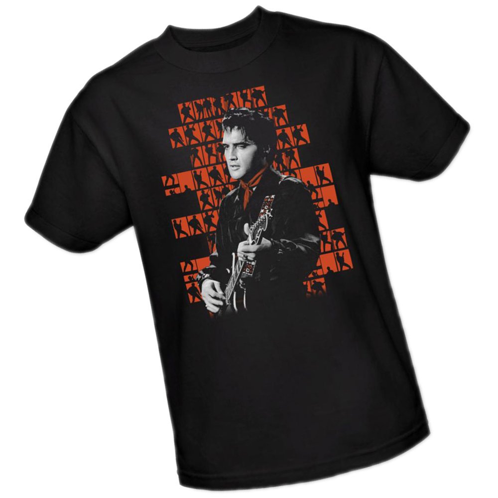 Elvis Presley 1968 Adult T-Shirt 猫王1968年成人t恤
