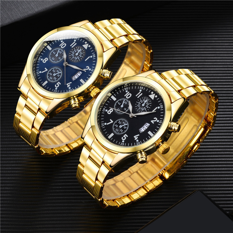 Steel Band Luminous Calendar Men's Business Fashion Watch Multifunctional Sports Watch Men's Wholesale Source Factory Steel Band Luminous Calendar Men's Business Fashion Watch Multifunctional Sports Watch Men's Wholesale Source Factory