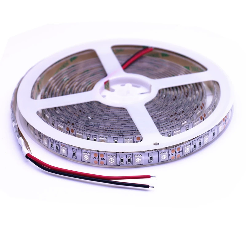 LED light strip, orange red stand, 12v