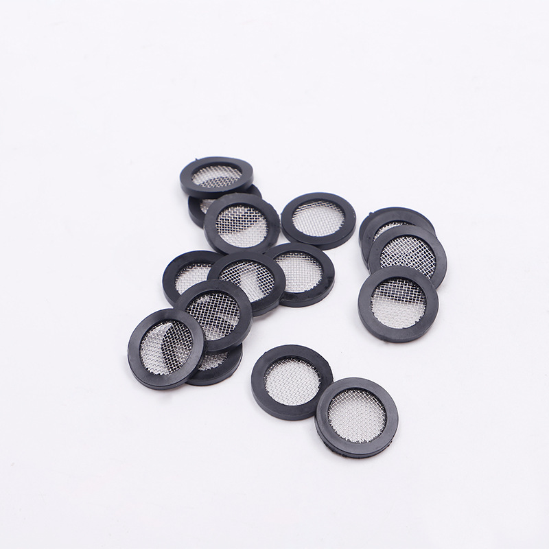 Rubber Sealing Ring Faucet Shower Head Strainer Gasket 4-point Mesh Gasket Rubber Sealing Ring Faucet Shower Head Strainer Gasket 4-point Mesh Gasket