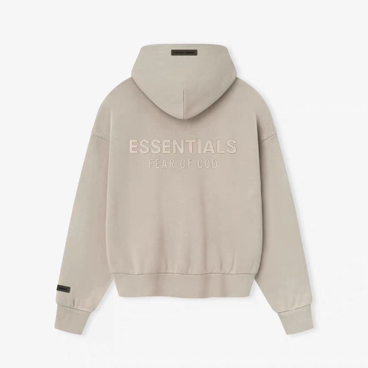 Temporada 8 Nueva ESSENTIALS ZONE suéter pareja encapuchada marca de moda suelta alta calle con terciero