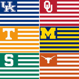 球队旗跨境   3*5ft涤纶队旗  90*150cm球迷助威旗帜数码印双喷