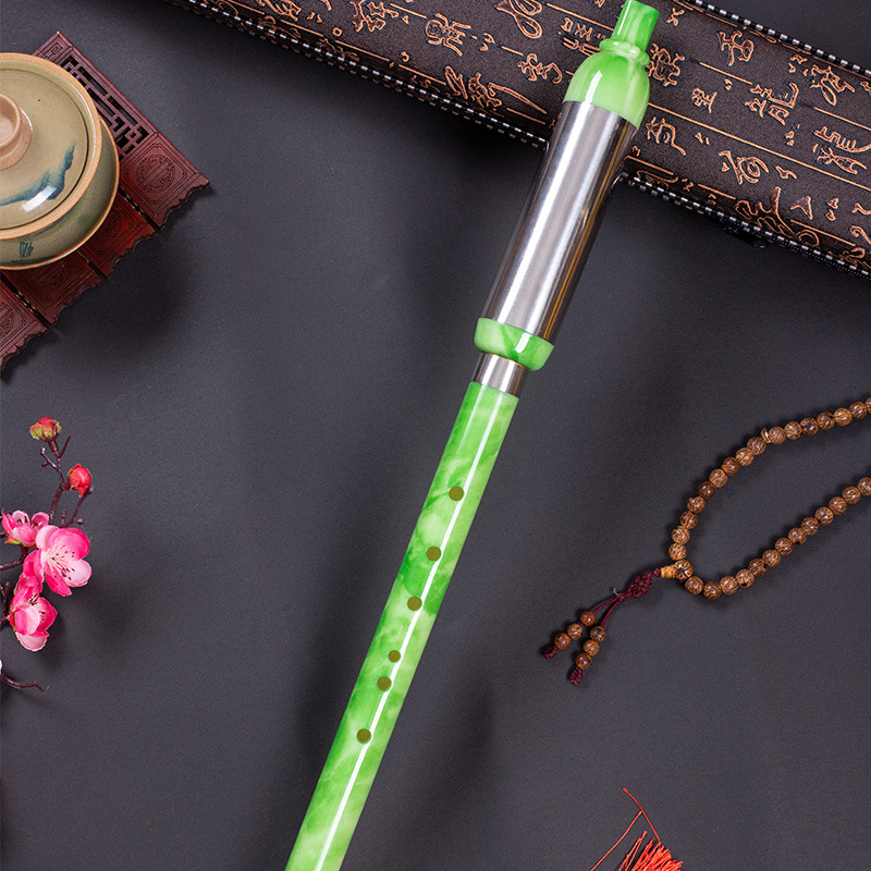 Fábrica al por mayor soplado vertical Bawu imitación palo de rosa ébano azul y blanco porcelana cobre plateado GF ajuste C ajuste B ajuste Bawu principiante rendimiento