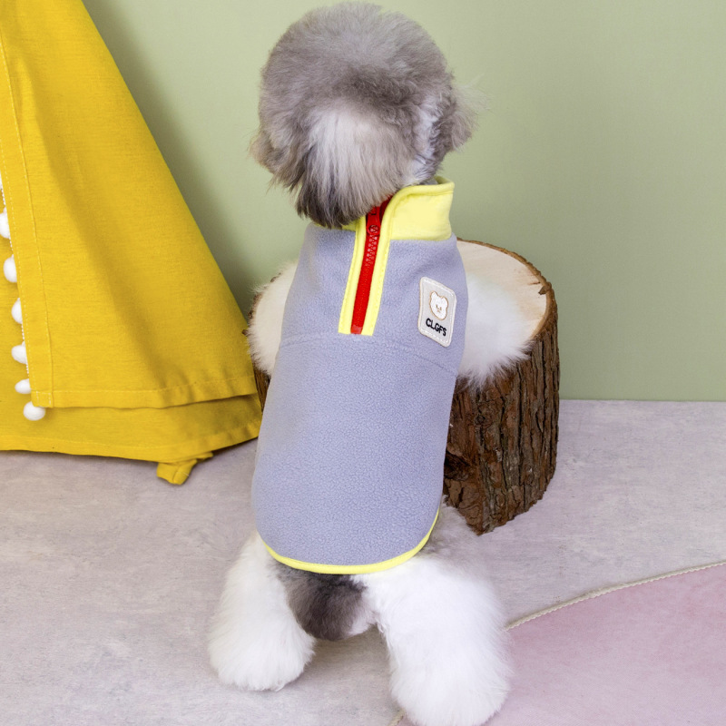 宠物服装狗狗衣服秋冬装泰迪比熊猫咪小型犬宠物衣服冬季帅气绒衣|undefined