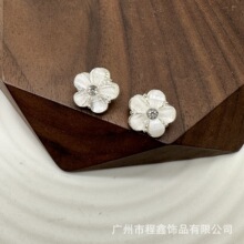 仿贝五瓣花金属纽扣西装针织衫衬衣扣子简约百搭装饰手缝钮扣